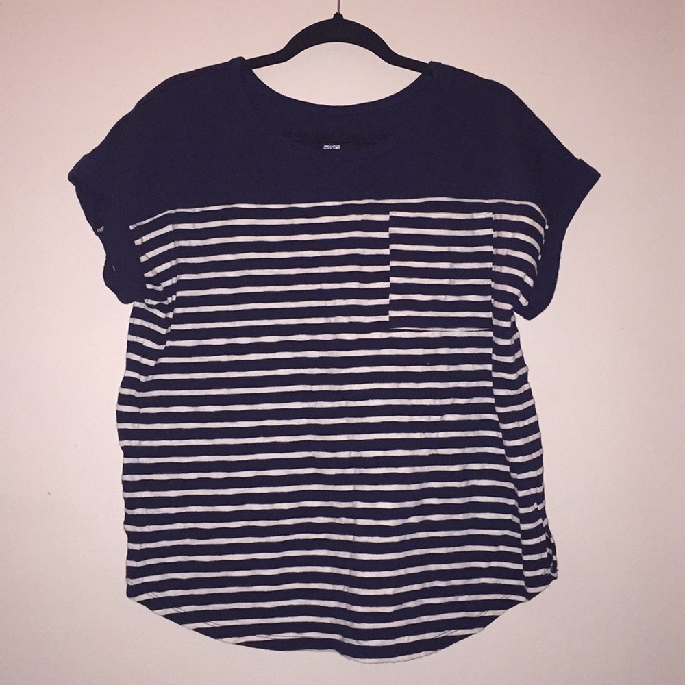 Chique Merona striped shirt